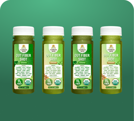 Gut Fiber Shots - 7 Pack Greens